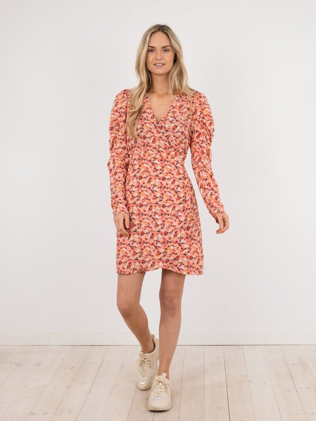 Ruby Creamy Bloom Dress - Rose