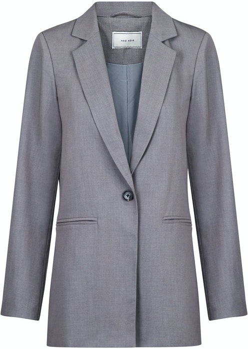 Avery Structure Blazer - Light Grey