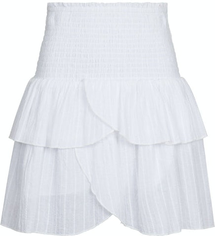 Carin Structure Skirt - Off White