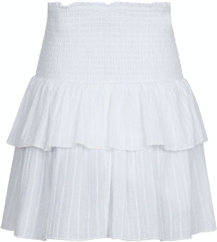 Carin Structure Skirt - Off White