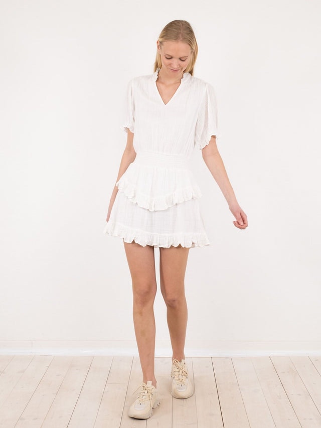 Dunham S Gauze Dress - White
