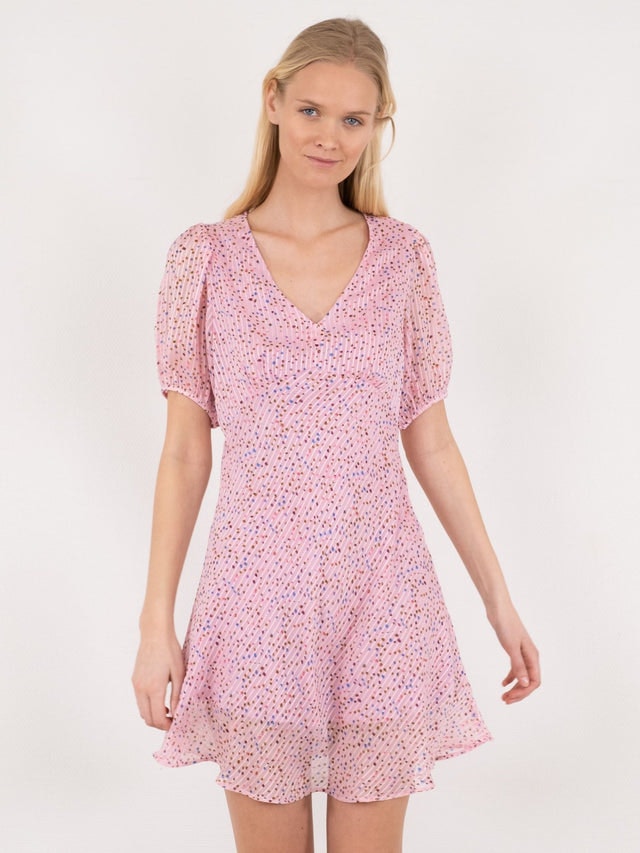 Nobu Sparkle Dress - Pink