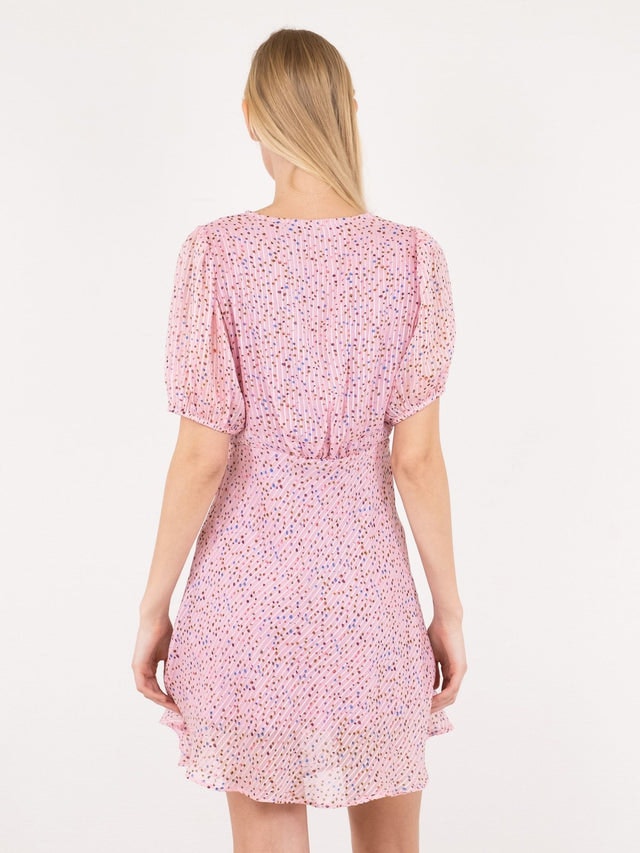 Nobu Sparkle Dress - Pink