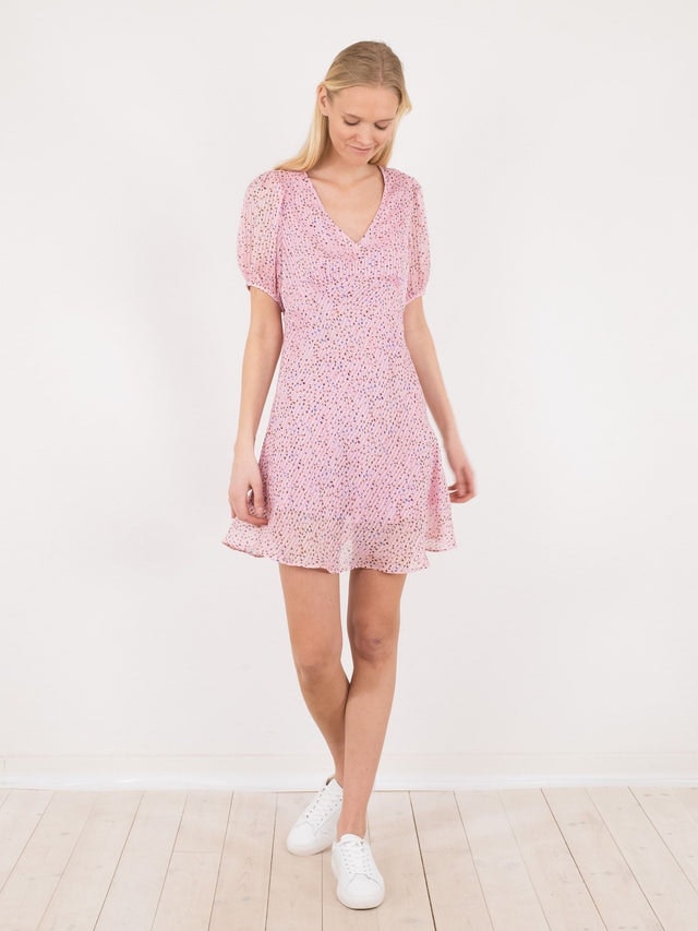 Nobu Sparkle Dress - Pink