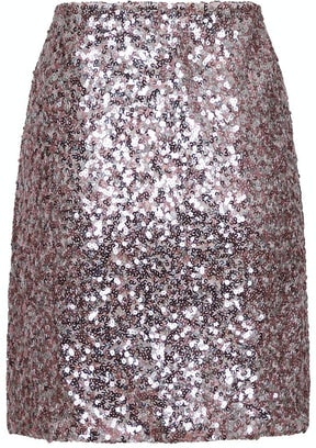 Lunna Sequins Skirt - Rose