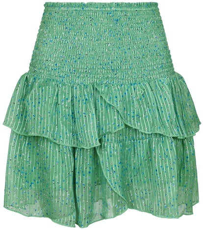 Carin Sparkle Skirt - Green