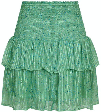 Carin Sparkle Skirt - Green