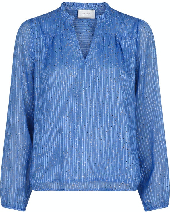 Bisa Sparkle Blouse - Blue