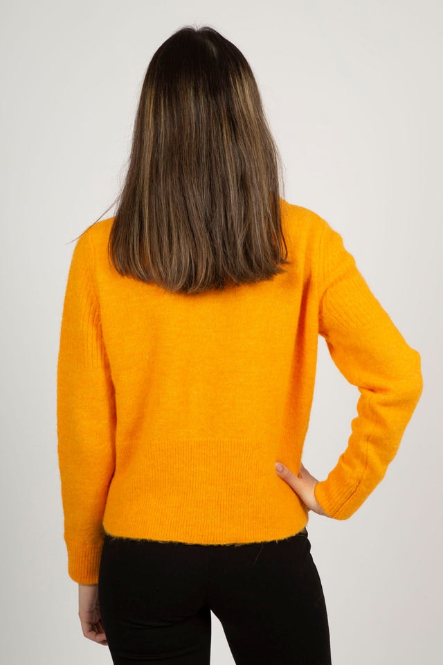 Sia LS Knit Cardigan - Iceland Poppy Melange