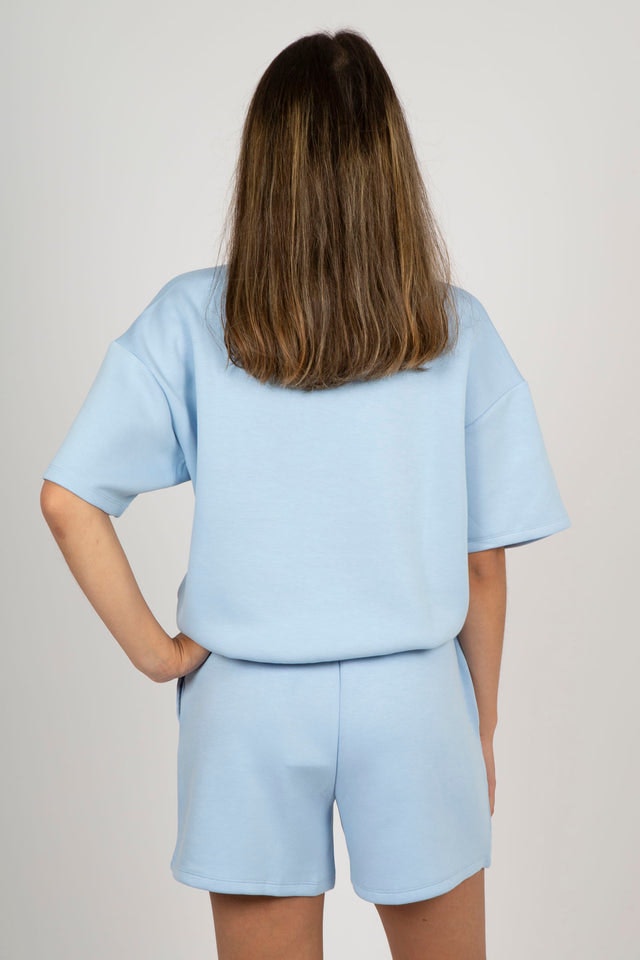 Isora Ima Q Sweat Shorts - Kentucky Blue