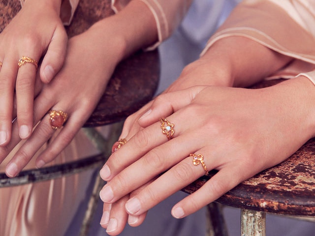 Shelly Ring - Gold