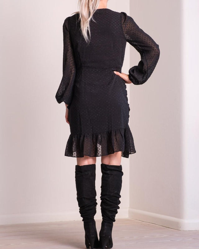 Veri Dot Dress - Black - Neo Noir - Kjoler - VILLOID.no