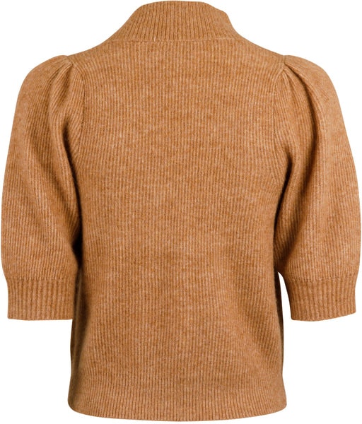 Mars Knit Cardigan - Brown Melange - Neo Noir - Gensere - VILLOID.no
