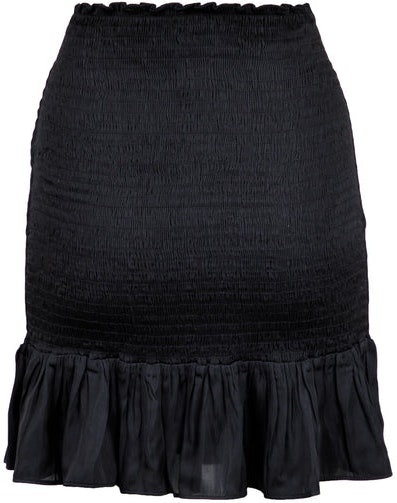 Kat Smock Skirt - Black - Neo Noir - Skjørt - VILLOID.no