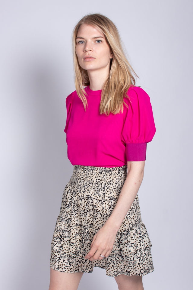 Wisely Short Skirt - Black - Second Female - Skjørt - VILLOID.no