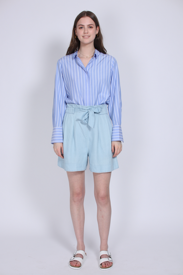 Sophia Shorts - Light Denim Blue - Second Female - Bukser & Shorts - VILLOID.no