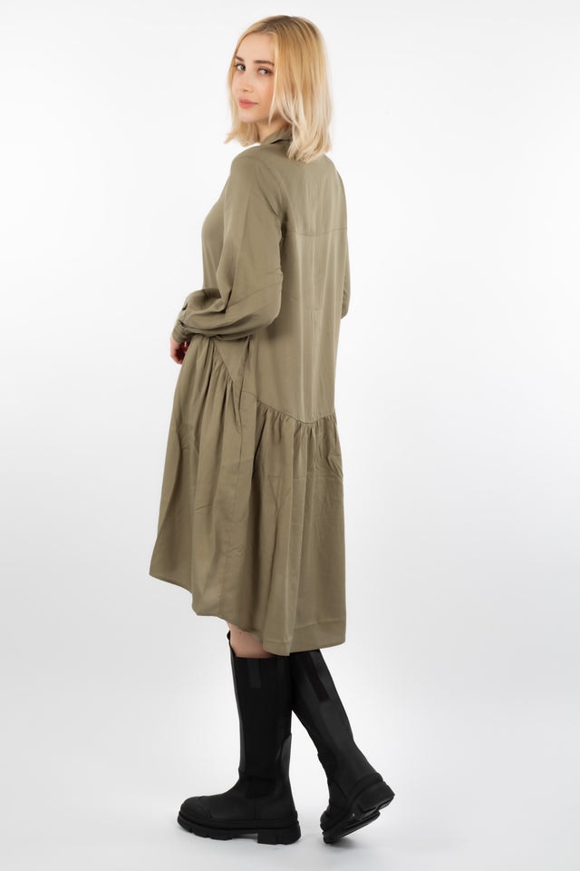 Aria Dress - Light Army