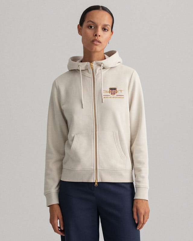 D2. Archive Shield Full Zip - Putty