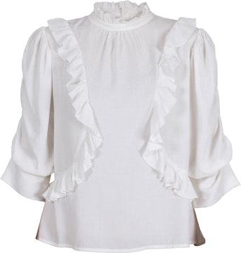 Hvit Pia Tjelta Joni Blouse Bluse - Pia Tjelta - Bluser & Skjorter - VILLOID.no