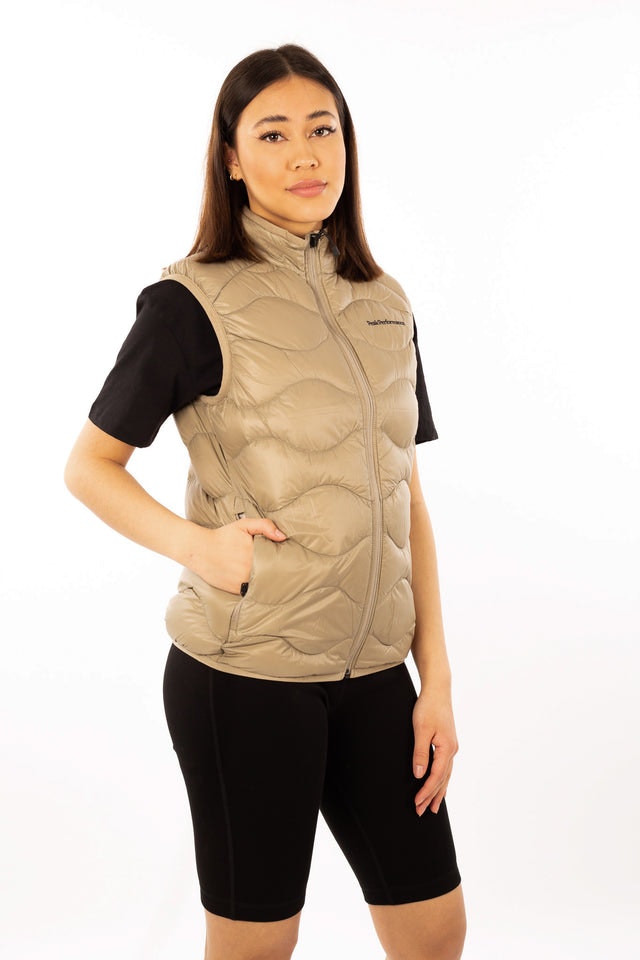 W Helium Vest - True Beige