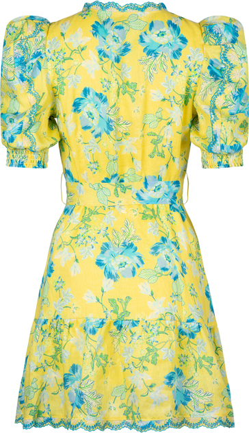Daisy Short Dress - Yellow