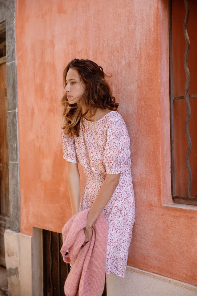 Venice Dress - Rose Print