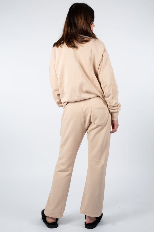 Sabine Elastic Sweatpants - Sand