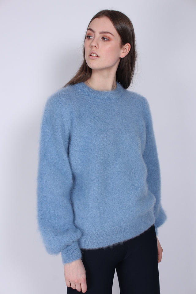 Mohair Knit - Xenon Blue - MAUD - Gensere - VILLOID.no