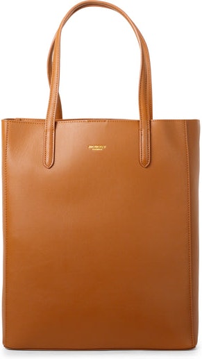 Ann Large - Flat Leather Tan