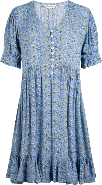 Mayla Dress - Blue Botanic