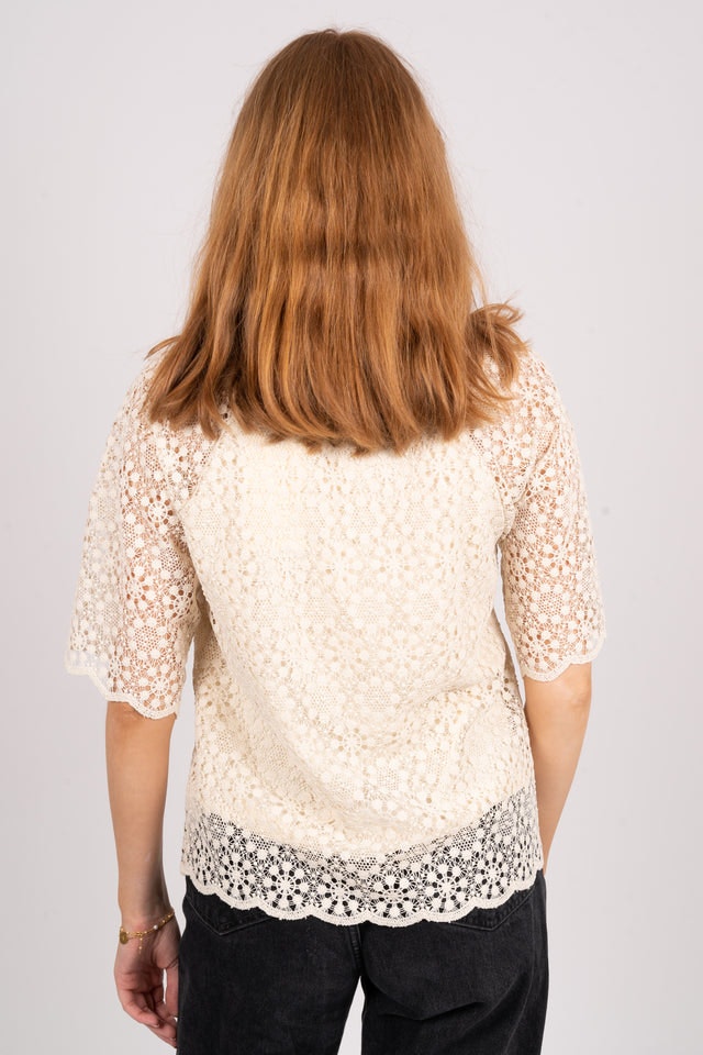 JasminIW Blouse - Eggshell