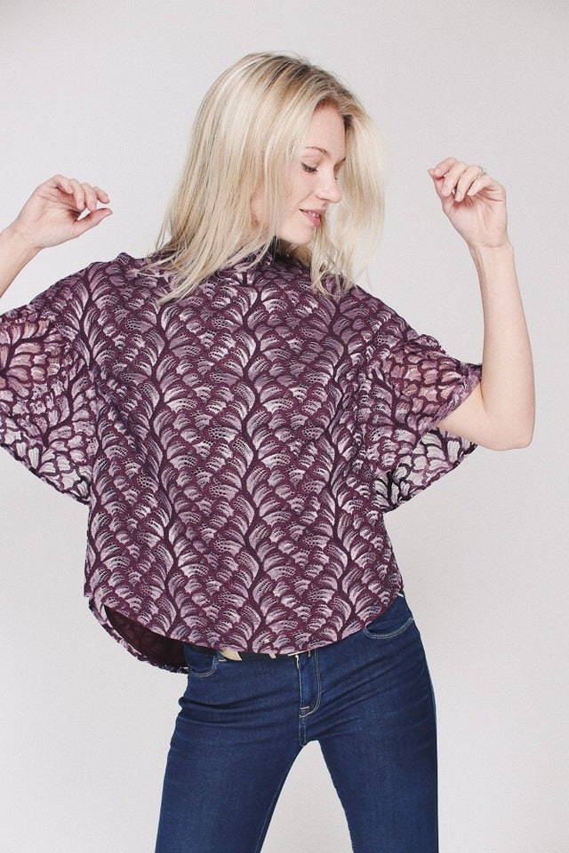 Butterfly top - Vineyard wine - MAUD - Bluser & Skjorter - VILLOID.no