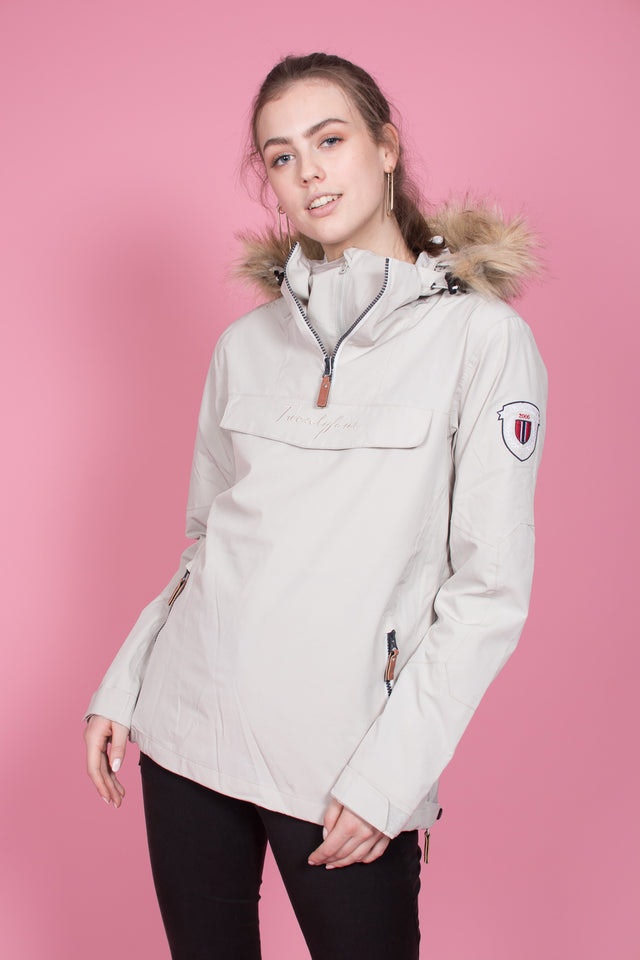 Finse 2-lags Anorakk - Sand - Twentyfour - Jakker - VILLOID.no