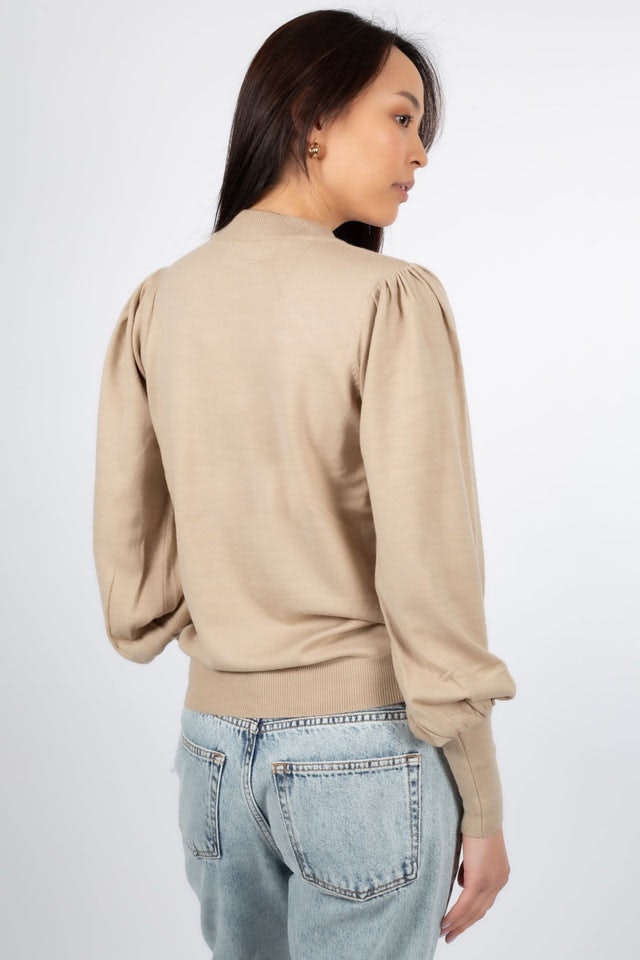 Talma Rachelle LS Pullover - White Pepper