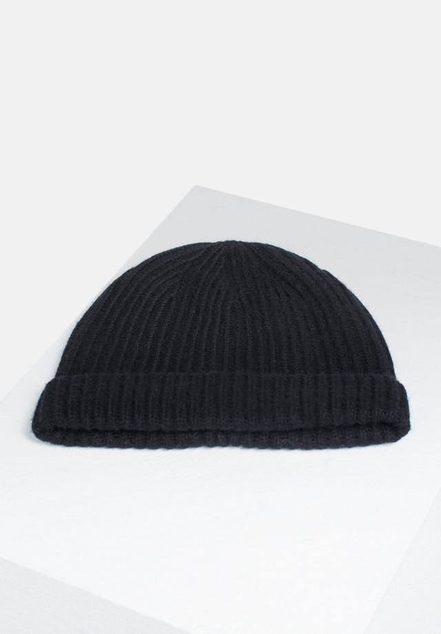 Wool Beanie - Black - Pierre Robert x Jenny Skavlan - Tilbehør - VILLOID.no