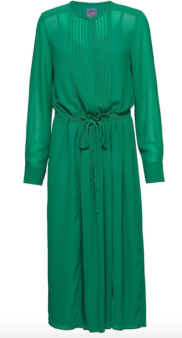 Annabel soliddress - Green - Line of Oslo - Kjoler - VILLOID.no