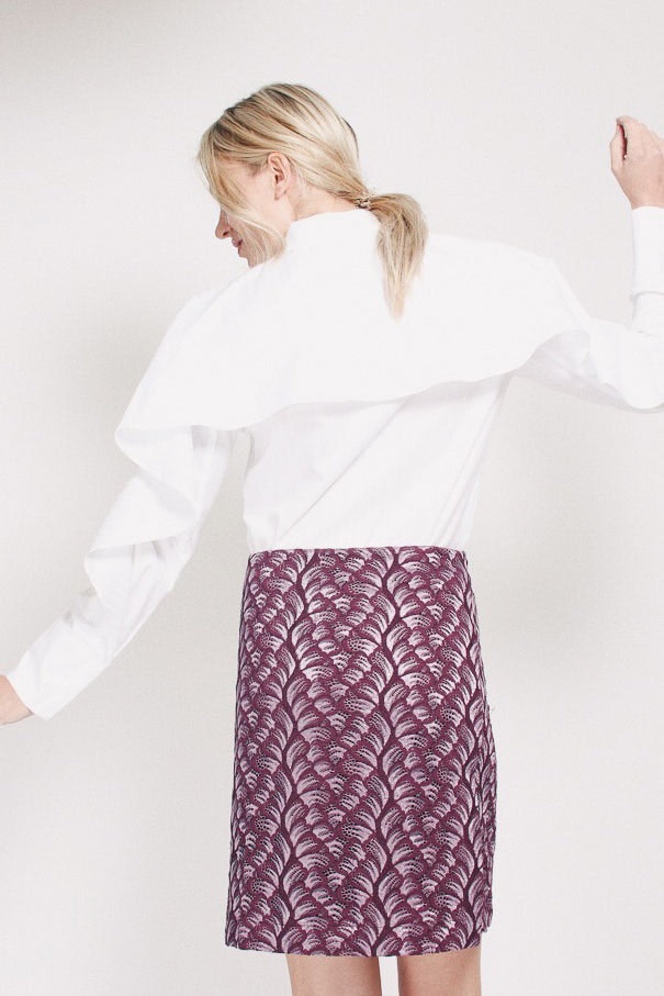 Cape Shirt - White - MAUD - Bluser & Skjorter - VILLOID.no