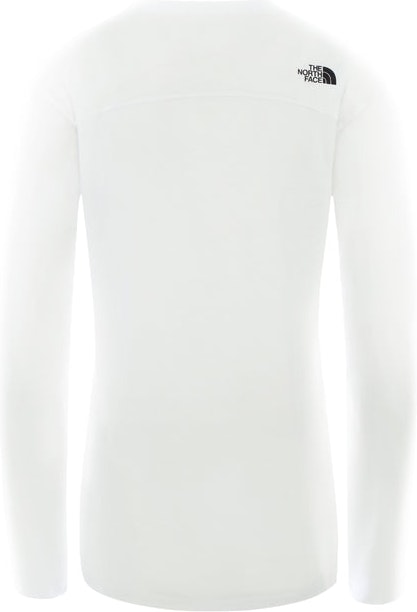 W L/S Simpledome Tee TNF - White