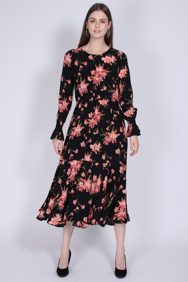 Oline dress - Cole aop - Just Female - Kjoler - VILLOID.no