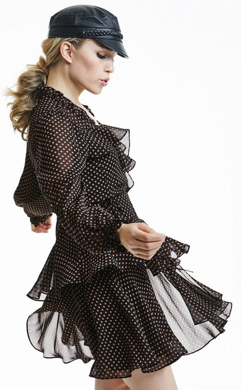 Queen Dots - Black - Line of Oslo - Kjoler - VILLOID.no