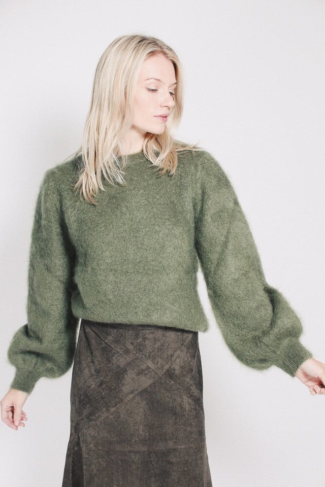 Mohair Knit - Olivine - MAUD - Gensere - VILLOID.no