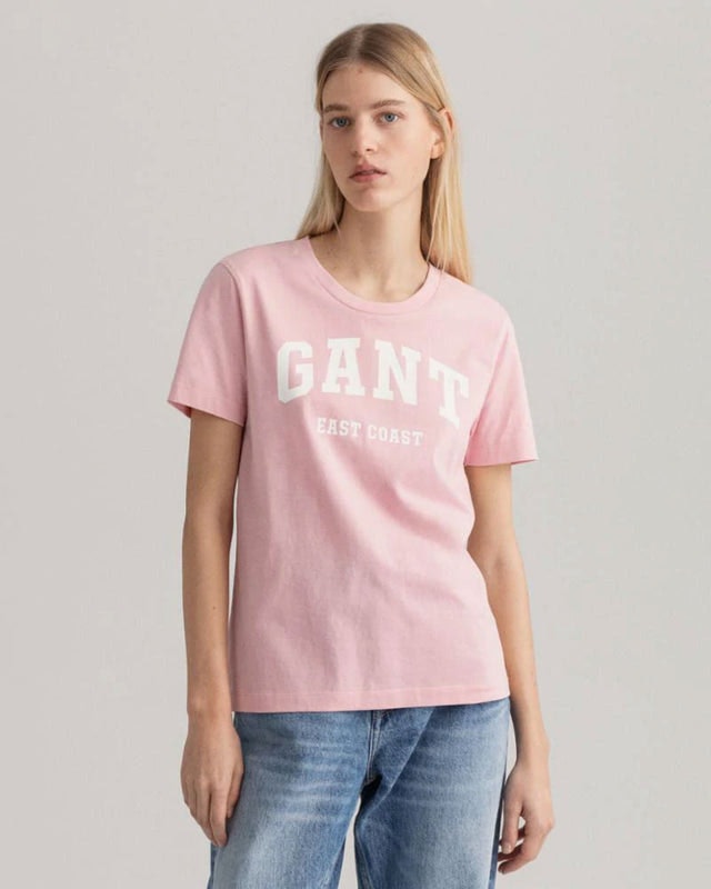 MD. Gant SS T-shirt - Preppy Pink