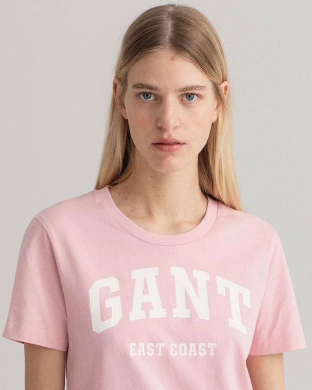 MD. Gant SS T-shirt - Preppy Pink