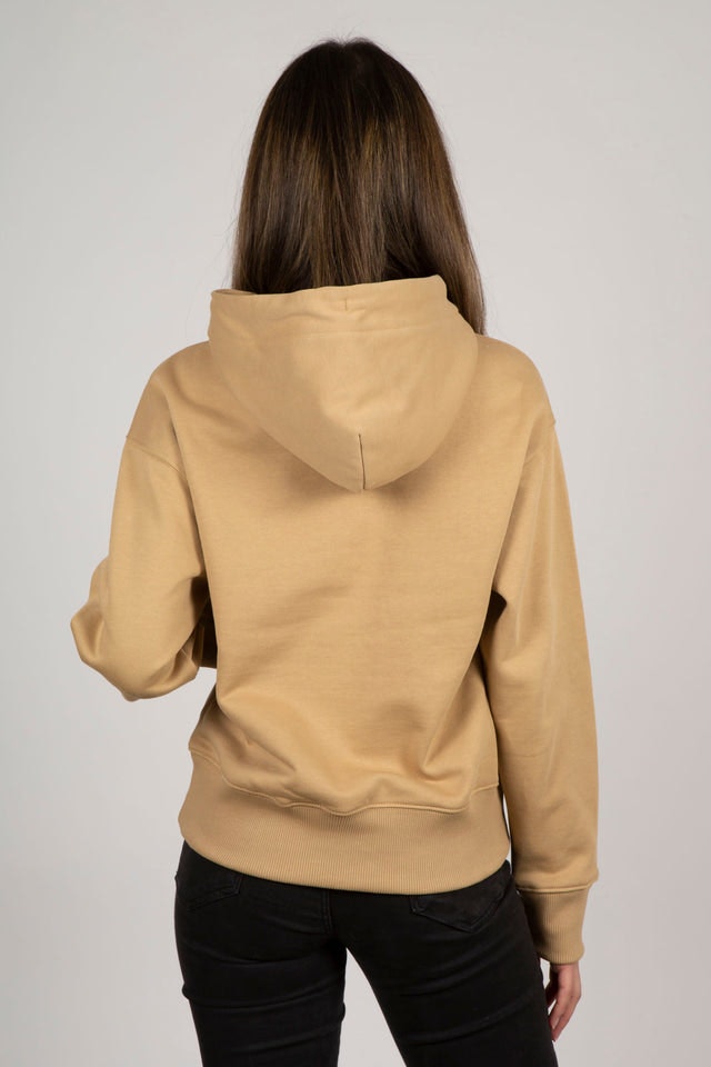 D1. Icon G Essential Hoodie - Dark Khaki