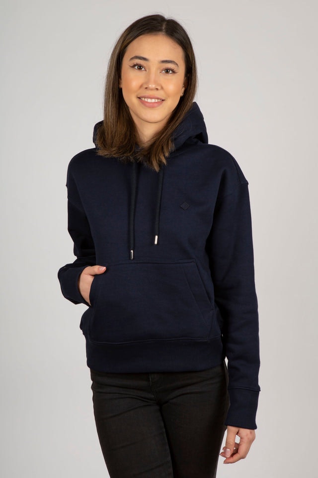 D1. Icon G Essential Hoodie - Evening Blue