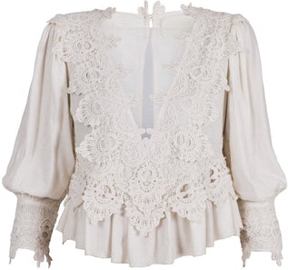 Hvit Pia Tjelta Nessi Blouse Bluse - Pia Tjelta - Bluser & Skjorter - VILLOID.no
