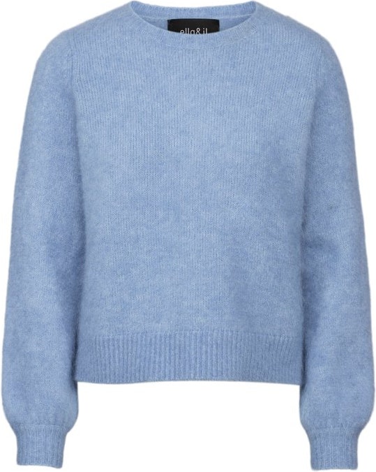 Mirabella Mohair Sweater - Dusty Blue