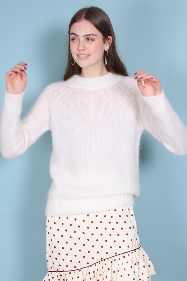 Monty sweater - Hvit - IBEN - Gensere - VILLOID.no