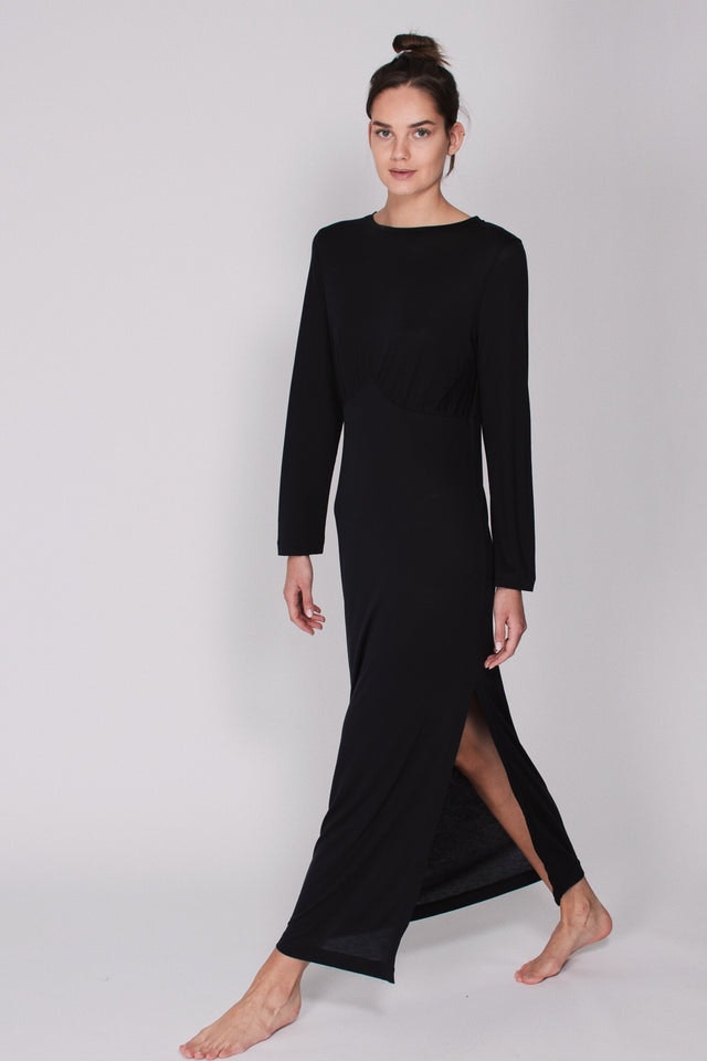 The 00:00 Dress - Black - AWAN - Loungewear - VILLOID.no