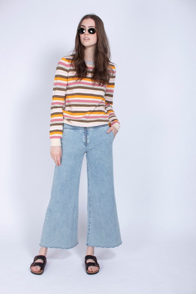 Wave Jeans - Xenon Blue - MAUD - Bukser & Shorts - VILLOID.no